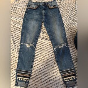 Mavi jeans Co. high rise skinny jeans